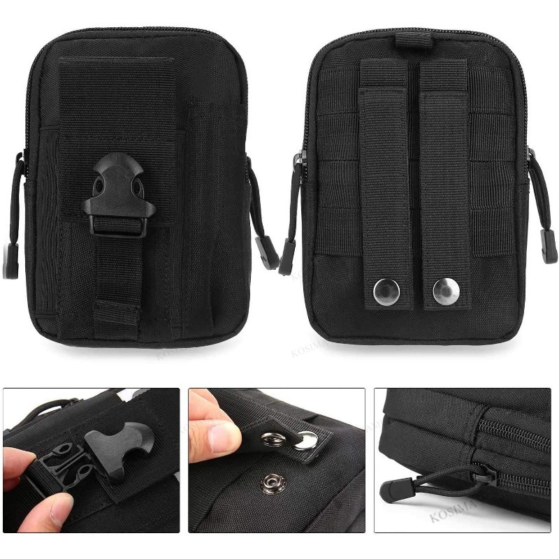 Tactical Molle Admin Pouch Uti - Edc Carry Box recension och pris