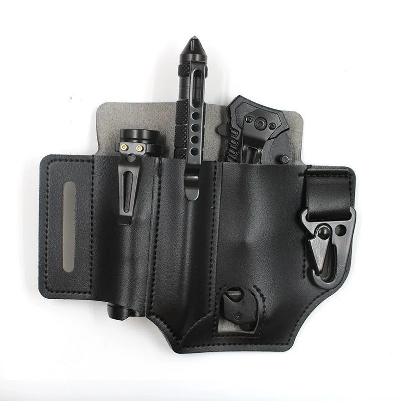 EDC PU Leather Tool Pouch Mult - Leather Edc. Carry Pouch recension och pris