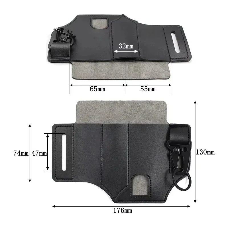 EDC PU Leather Tool Pouch Mult - Leather Edc. Carry Pouch recension och pris