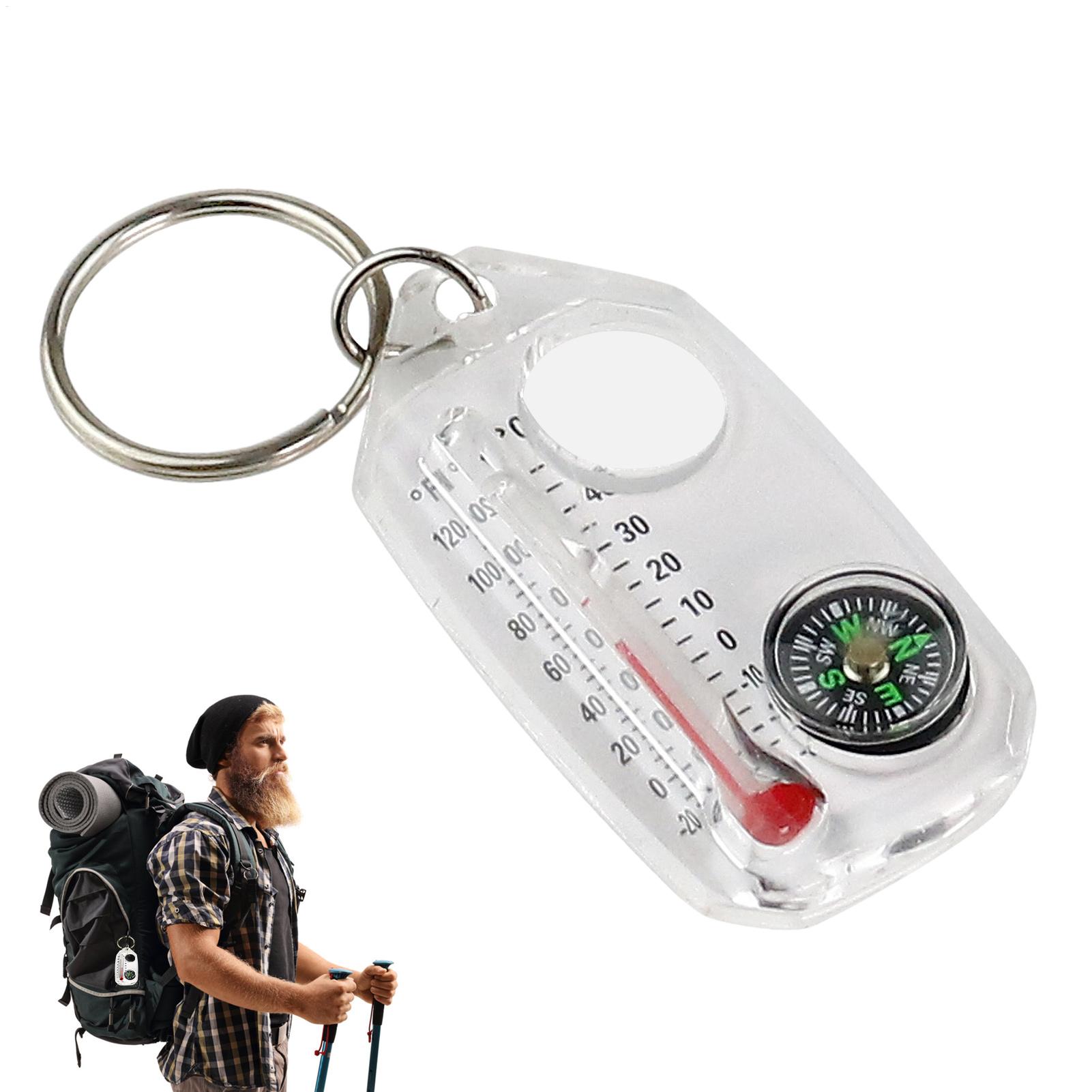 Small Keychain Compass Portabl - Compass Keychain Mini recension och pris