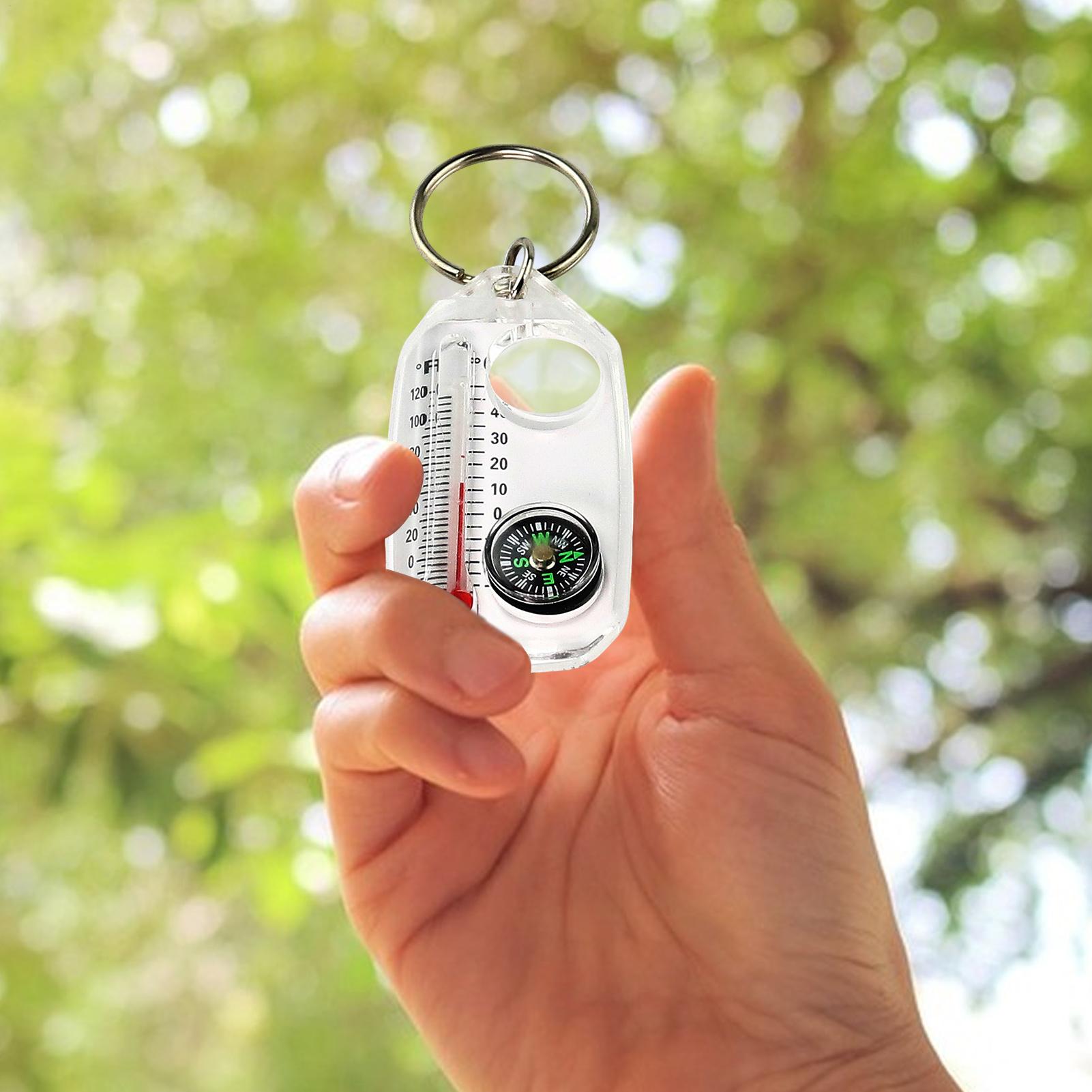 Small Keychain Compass Portabl - Compass Keychain Mini recension och pris