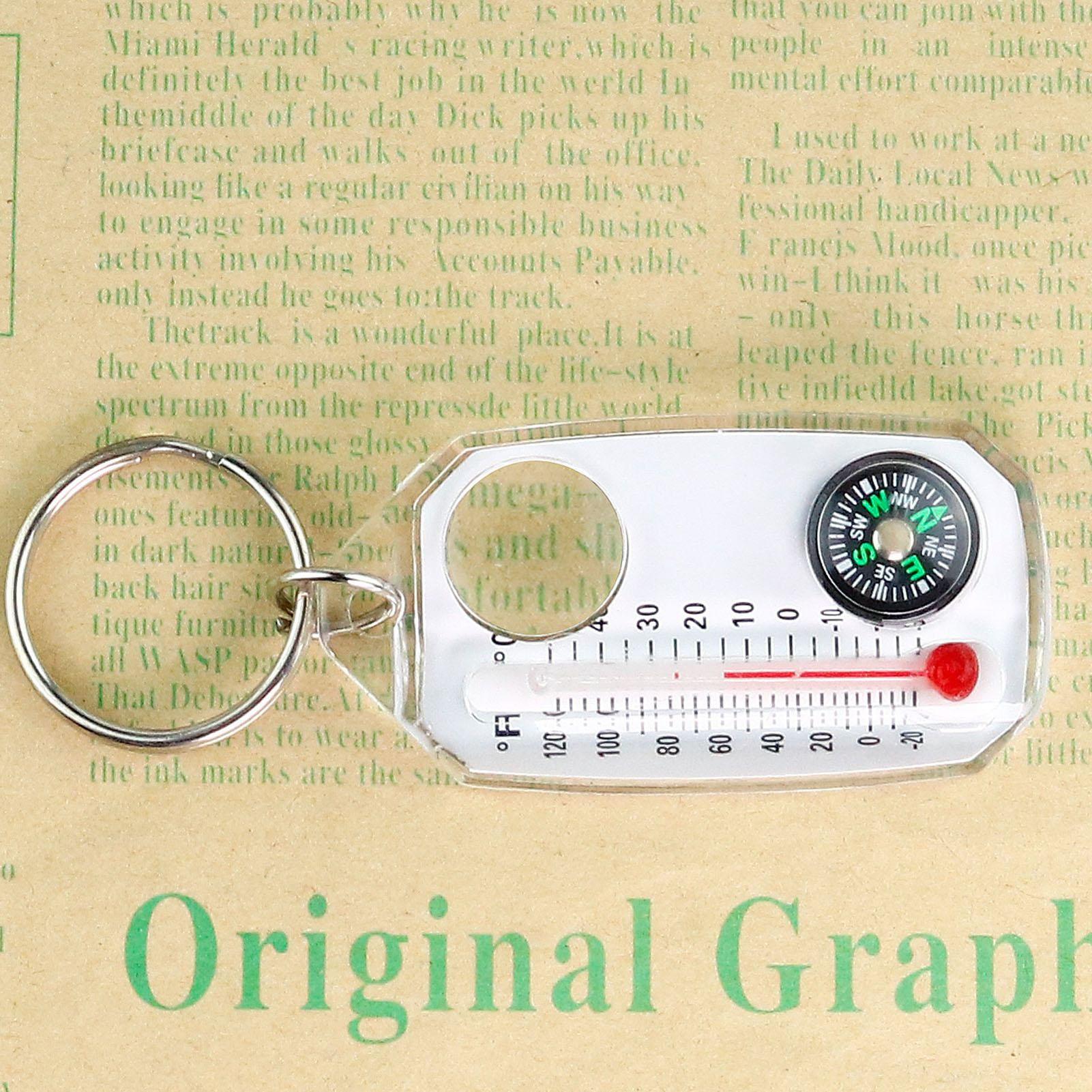 Small Keychain Compass Portabl - Compass Keychain Mini recension och pris