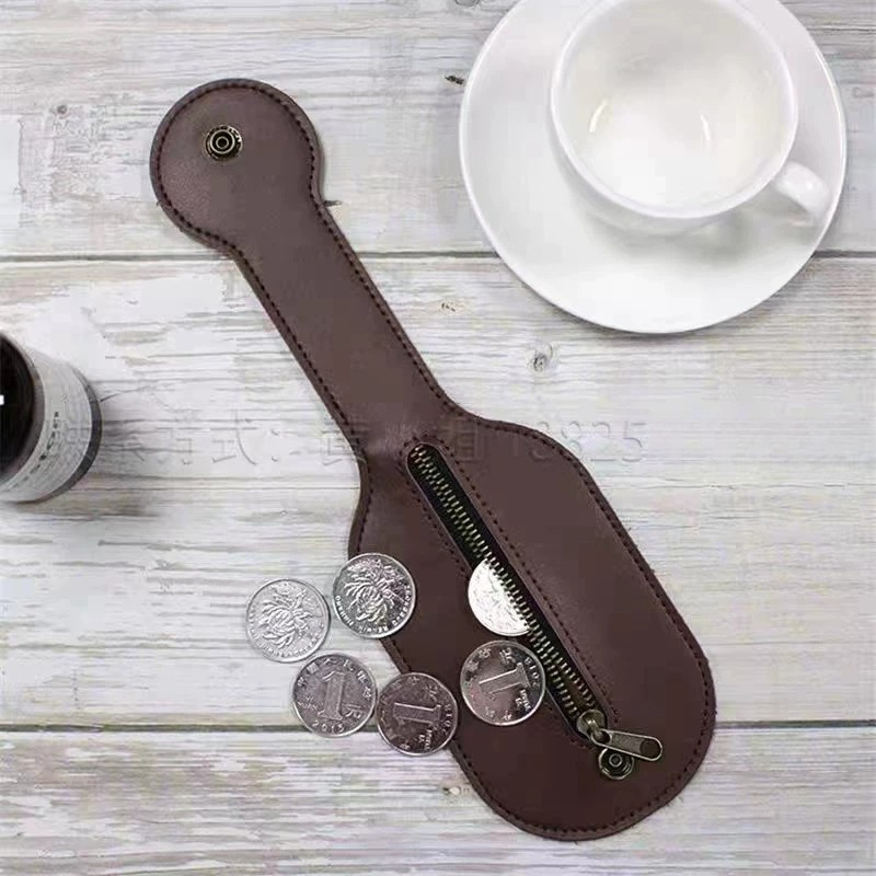 Women Foldable EDC Coin Purse  - Leather Edc. Carry Pouch recension och pris