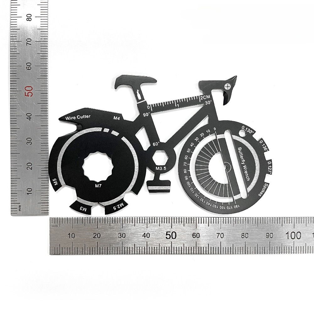 ​​20-in-1 Bicycle Multitool Ca - Multitool Credit Card recension och pris