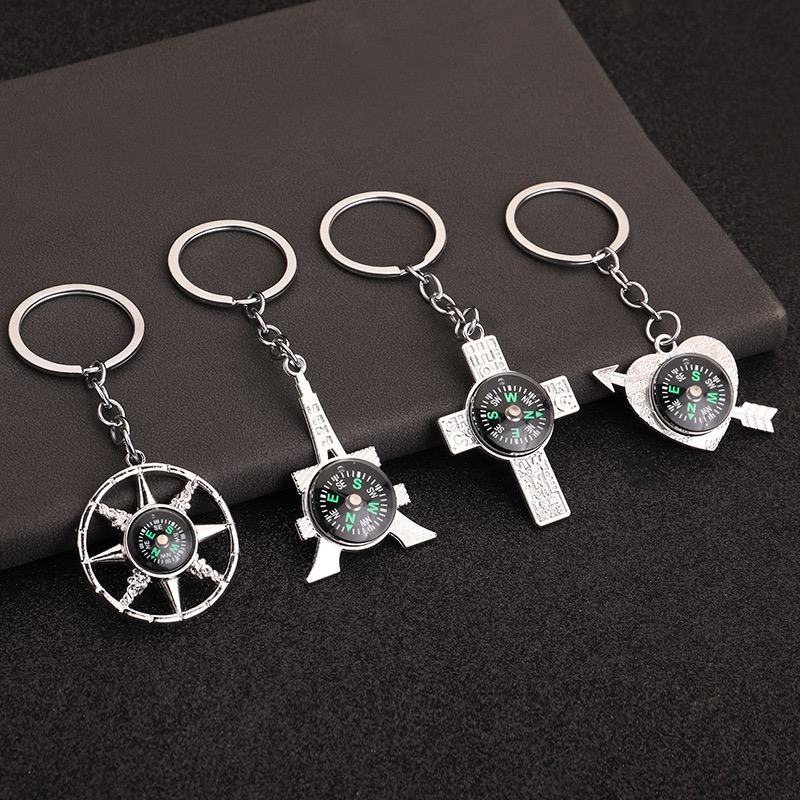 Unique Nautical Compass Keycha - Compass Keychain Mini recension och pris