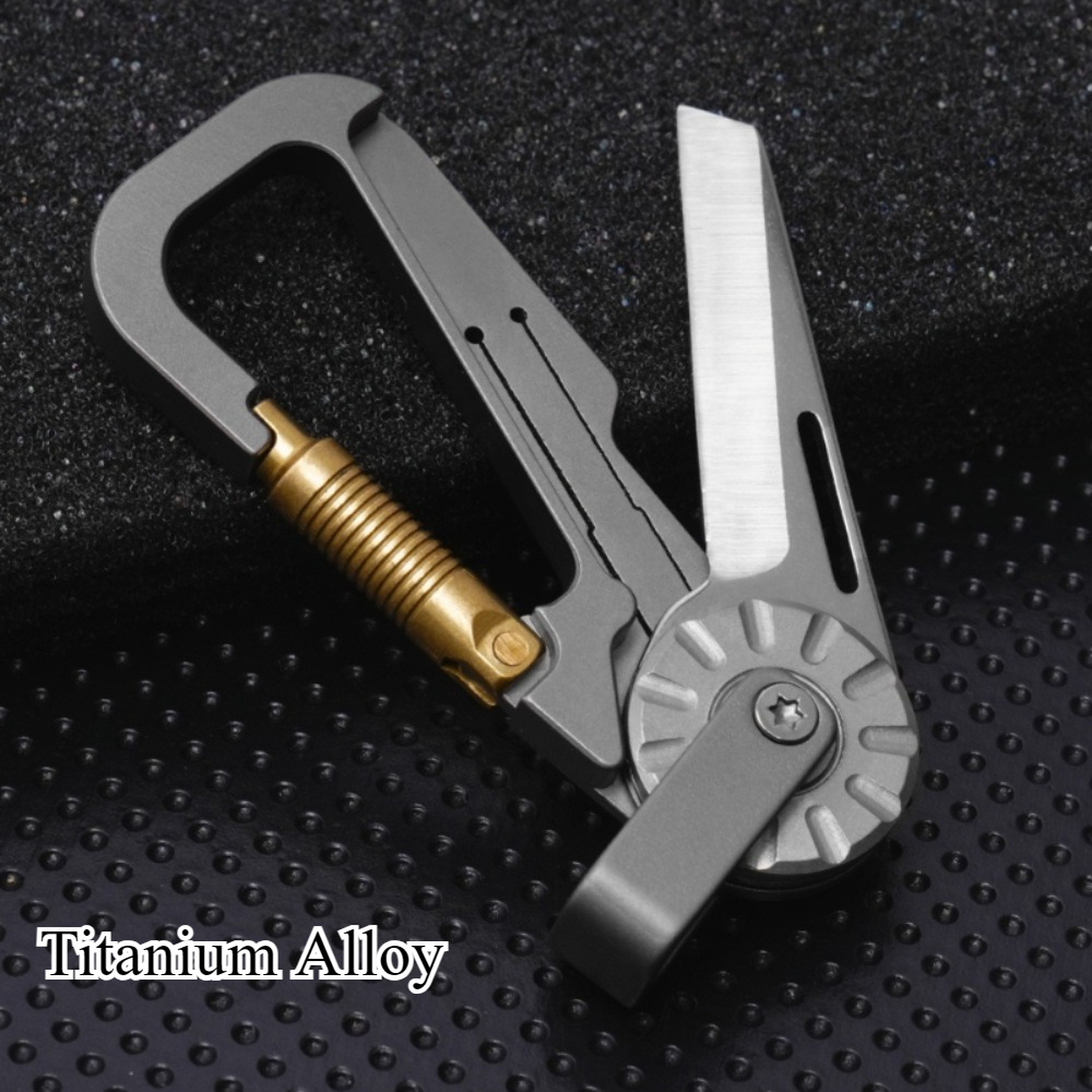 New Mini Titanium Alloy Keycha - Edc Car Carry recension och pris