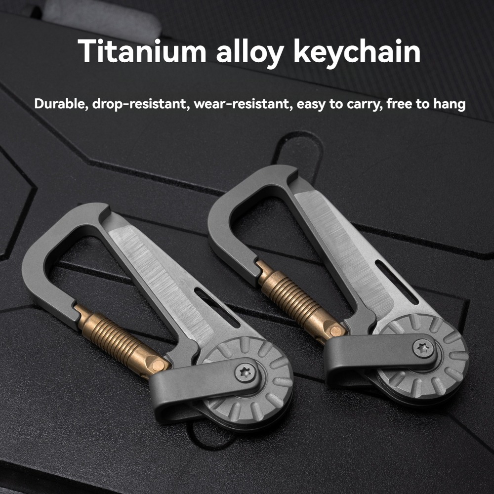 New Mini Titanium Alloy Keycha - Edc Car Carry recension och pris