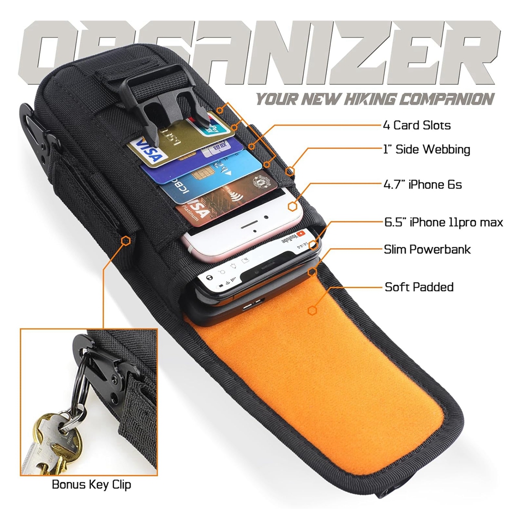 Tactical Phone Pouch Molle,Sma - Edc Carry Pouch recension och pris