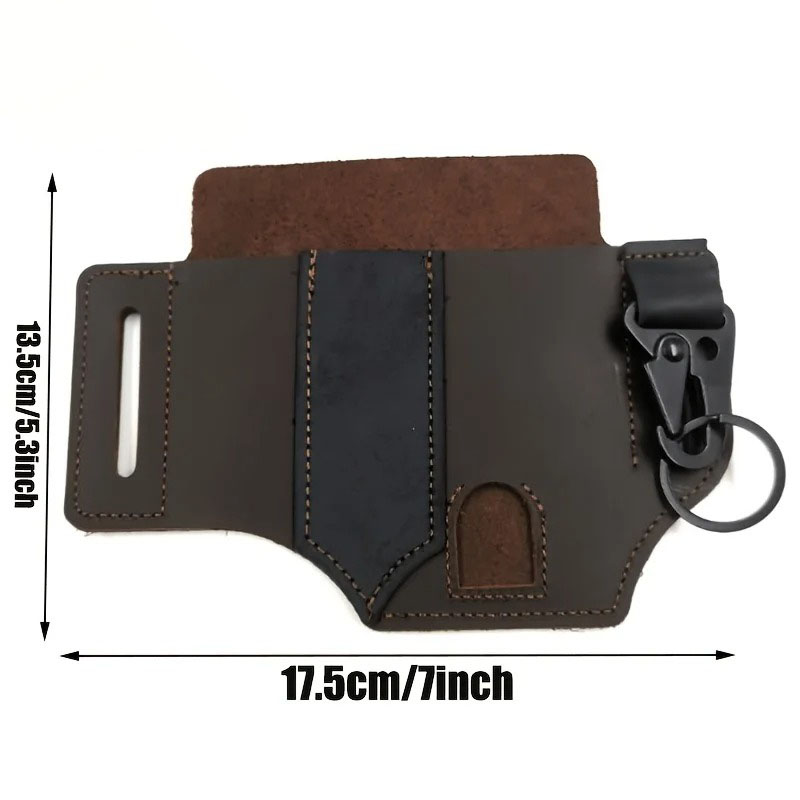 PU Leather EDC Belt Multitool  - Edc Carry Holster recension och pris