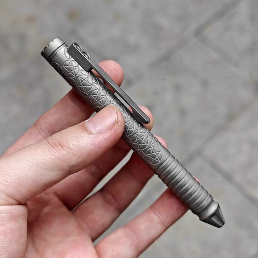 For EDC Titanium TC4 Alloy Pen - Edc Carry Box recension och pris