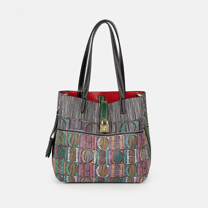 CH Art Color Printed Handbag S - Edc Carry Bag recension och pris