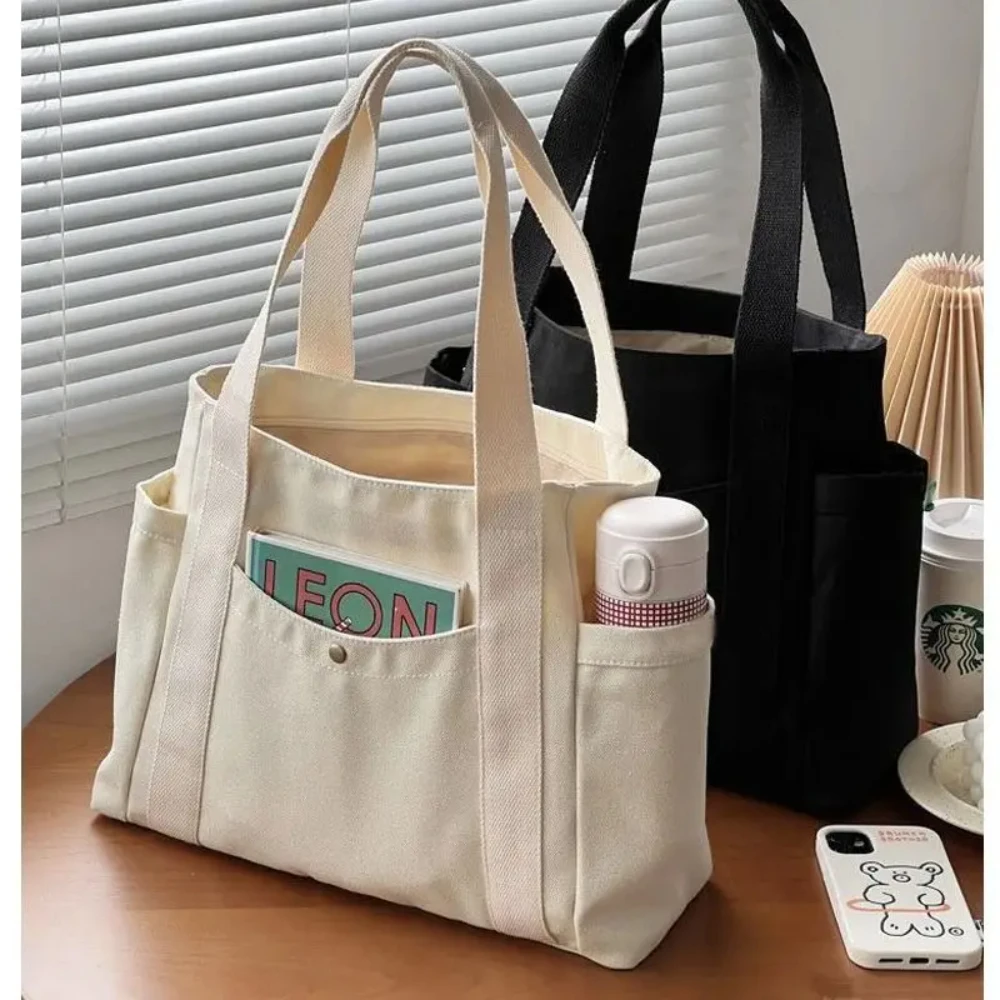 Large Capacity Canvas Tote Bag - Edc Carry Bag recension och pris