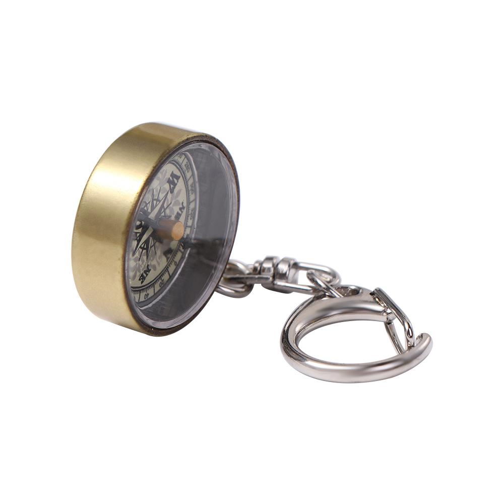 1 PCS Keychain Zinc Alloy Vint - Compass Keychain Mini recension och pris