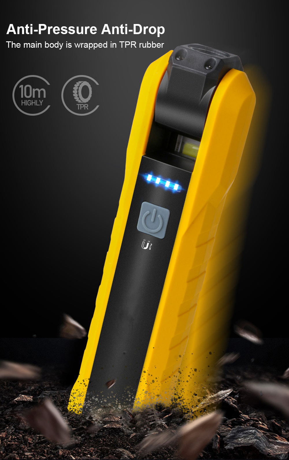 D2 Flashlight EDC With Magnet  - Edc Car Carry recension och pris