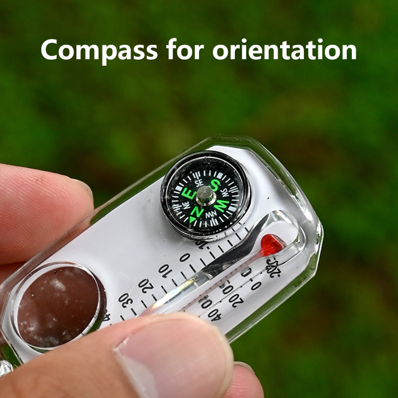 Outdoor Equipment Compass Ther - Compass Keychain Mini recension och pris