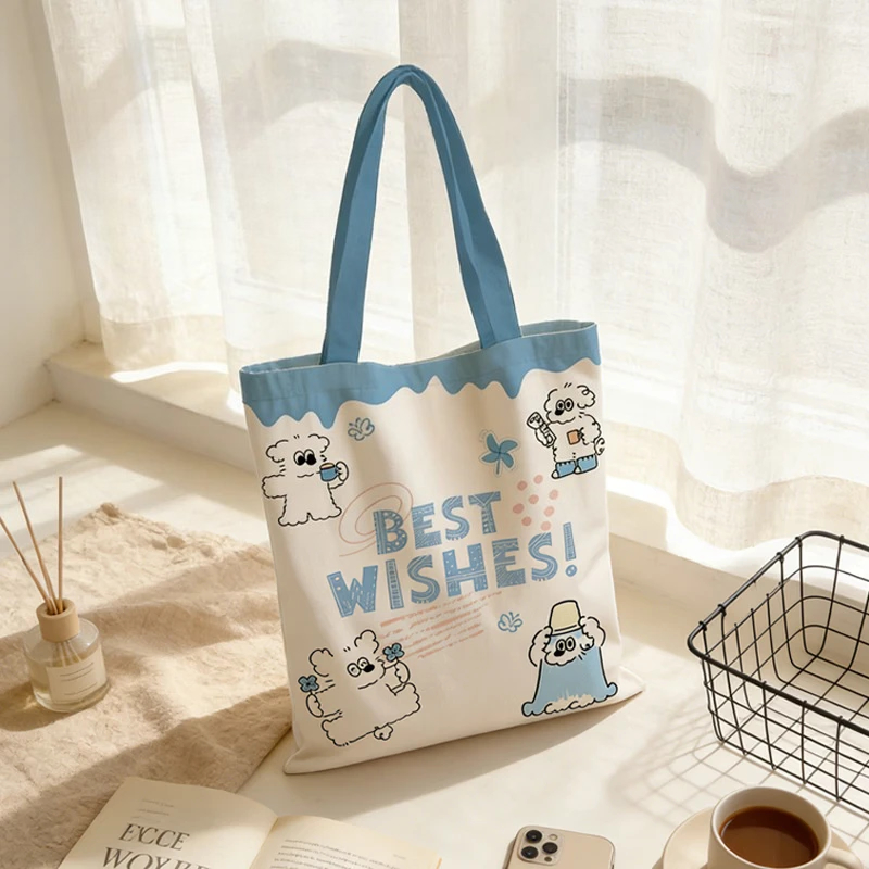 New Cartoon Comic Printed Canv - Edc Carry Bag recension och pris