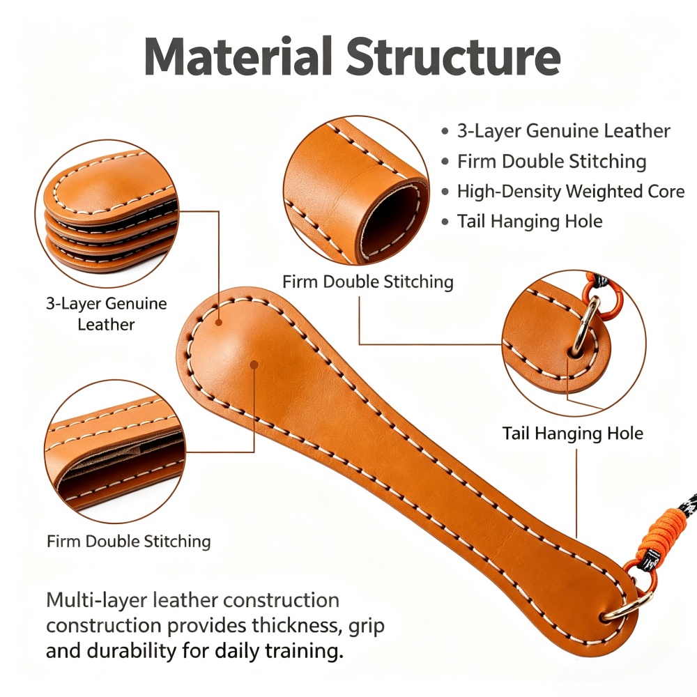 Portable EDC Defense Leather P - Edc Car Carry recension och pris