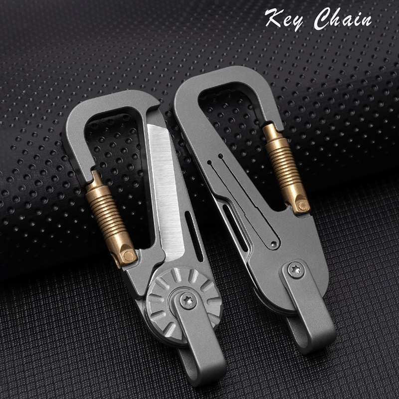 Titanium Alloy EDC Keychain Wi - Edc Car Carry recension och pris