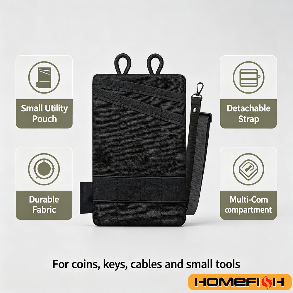 EDC Organizer Pouch with DIY P - Edc Everyday Carry Bag recension och pris