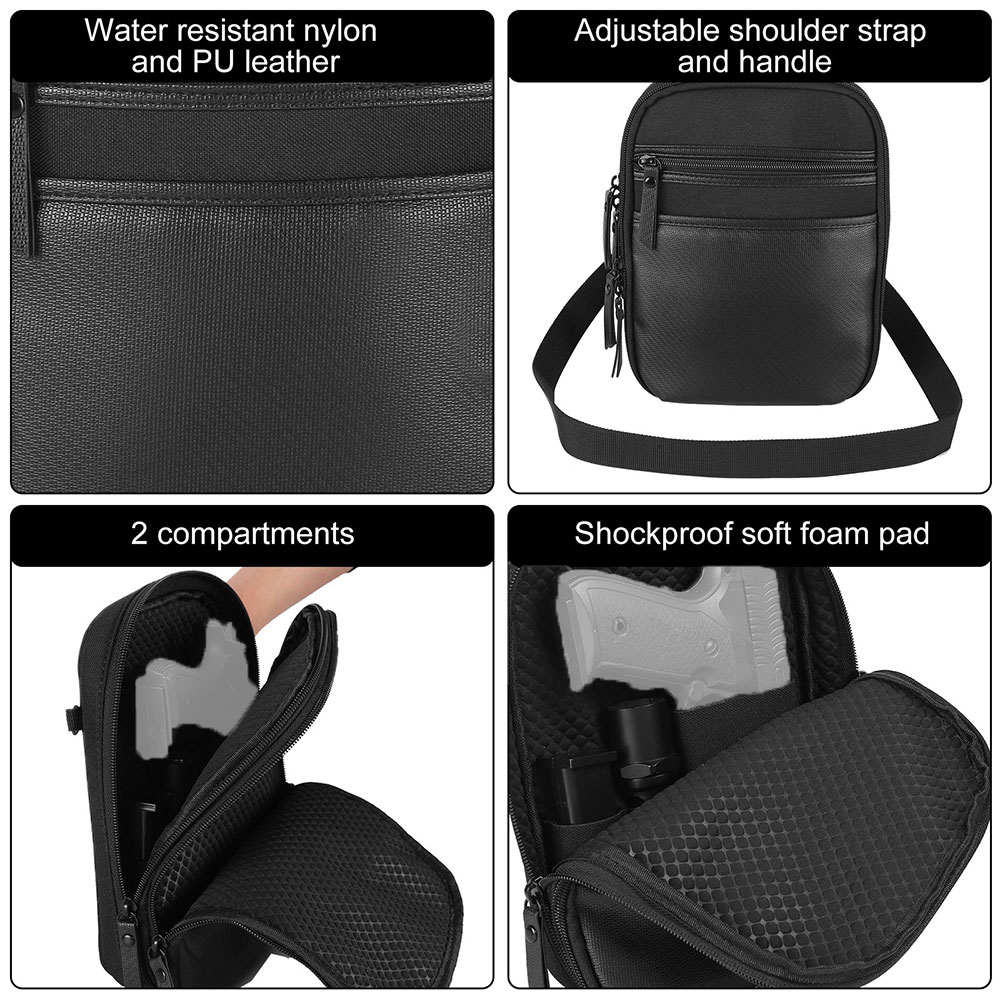 Tactical Gun Bag Concealed Car - Edc Carry Holster recension och pris