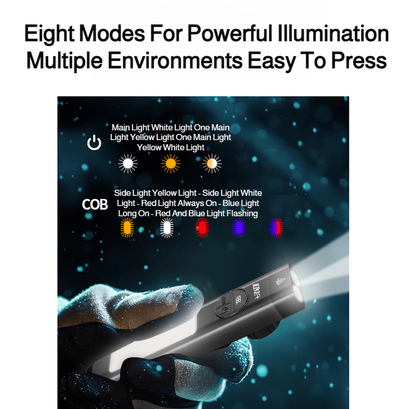 Multifunctional Flashlight Dua - Edc Car Carry recension och pris