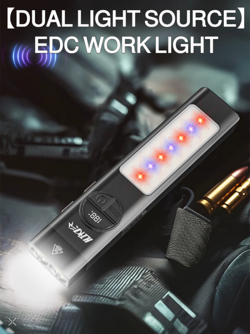 Multifunctional Flashlight Dua - Edc Car Carry recension och pris