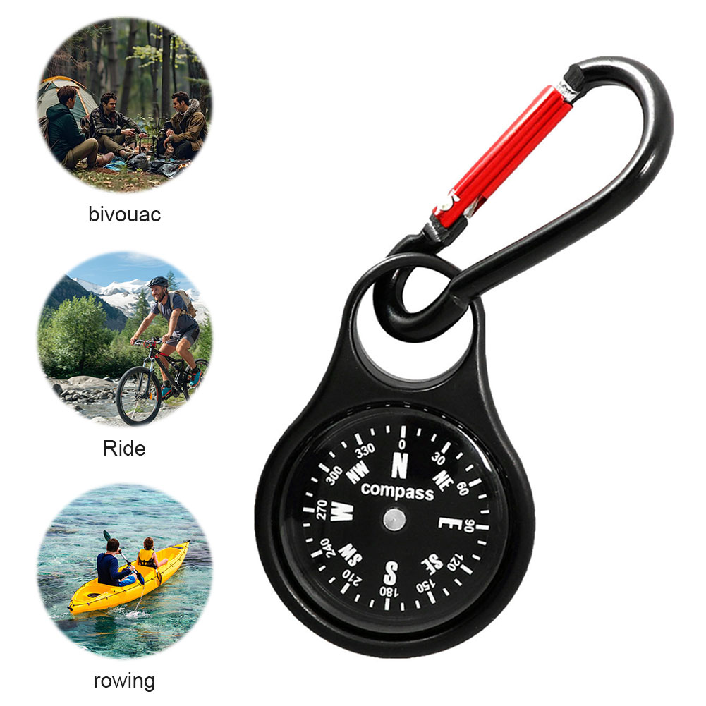 Mini Survival Compass with Car - Compass Keychain Mini recension och pris