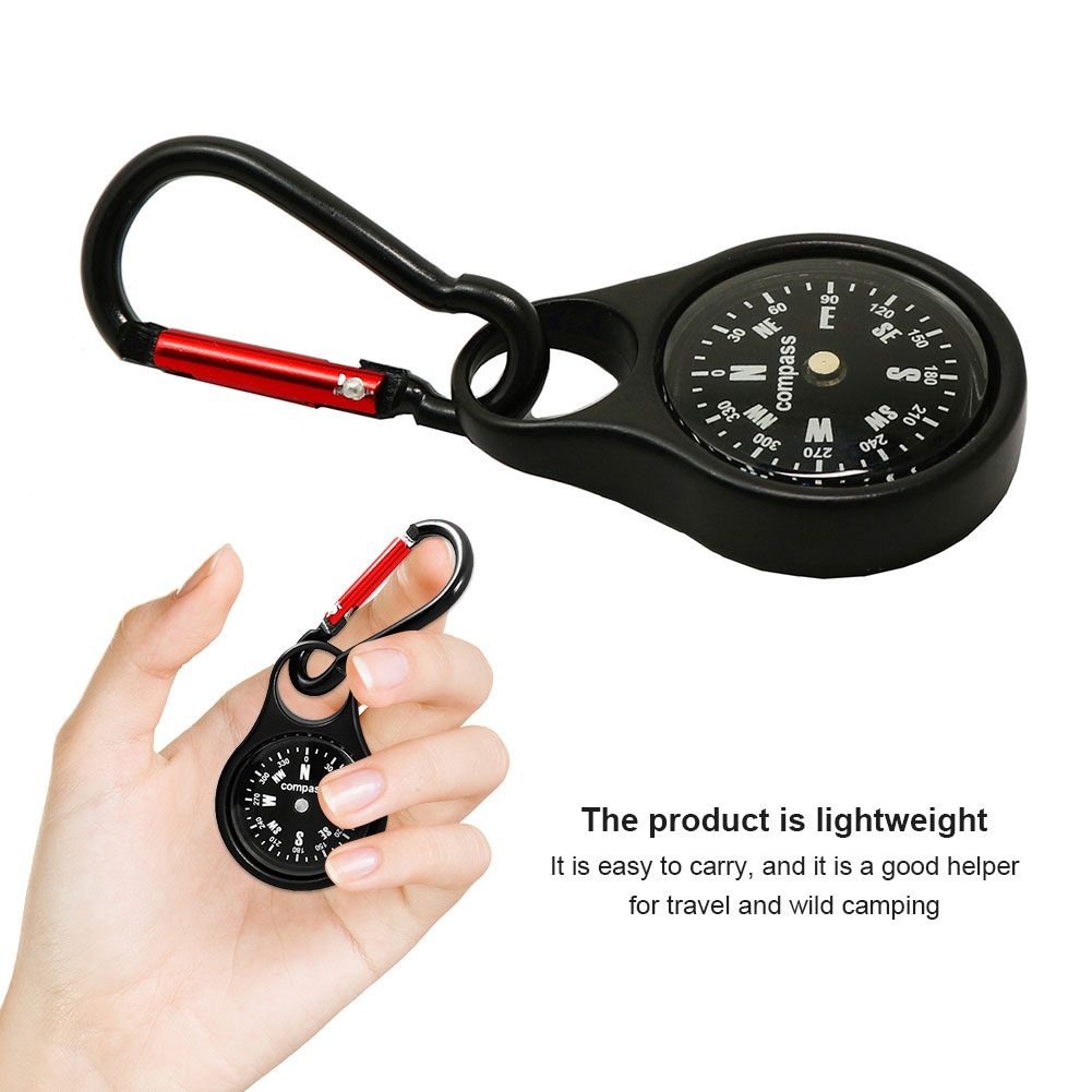 Mini Survival Compass with Car - Compass Keychain Mini recension och pris
