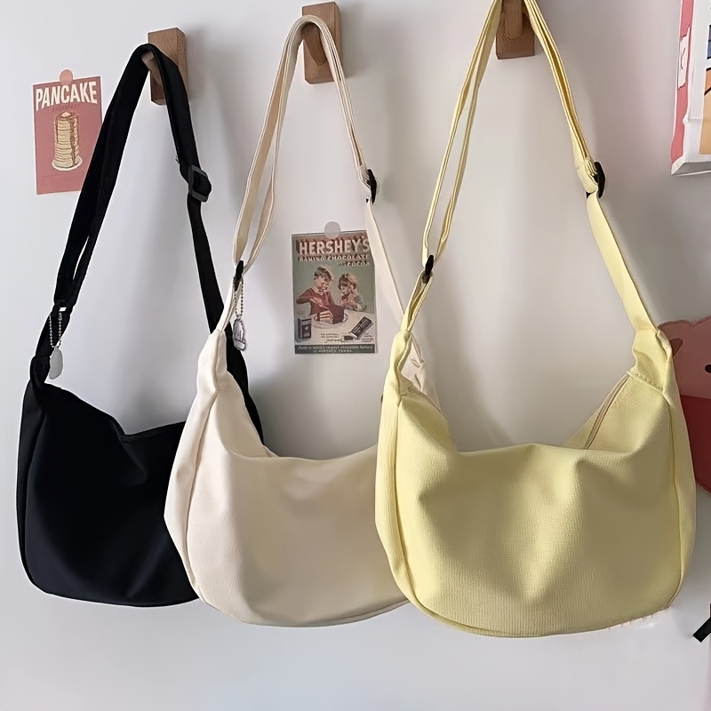 Waffle-Textured Crossbody Bag  - Edc Carry Bag recension och pris