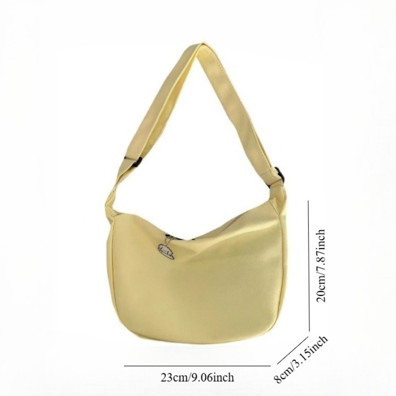 Waffle-Textured Crossbody Bag  - Edc Carry Bag recension och pris